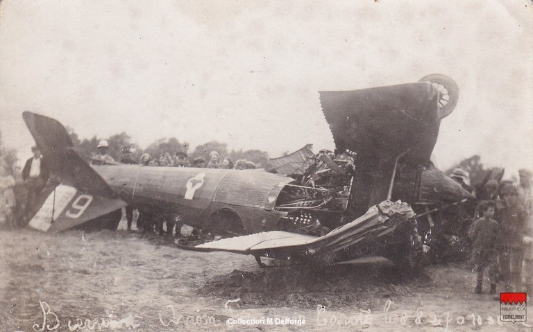Bierwart - Avion français capoté