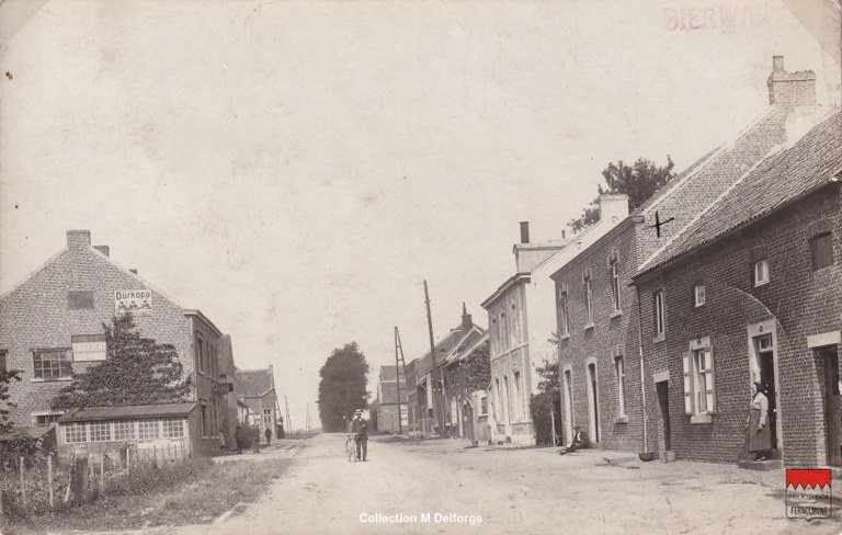 Bierwart - Entrée de la route d'Andenne