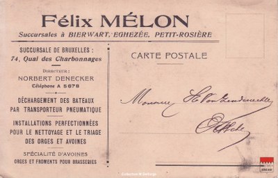 Bierwart - Félix Mélon Succursales à Bierwart, Eghezée, Petit-Rosière
