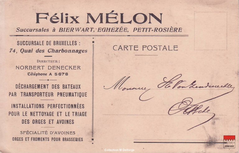 Bierwart - Félix Mélon Succursales à Bierwart, Eghezée, Petit-Rosière