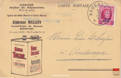 Bierwart - Garage Atelier de Réparations Mise au point Alphonse Mallien