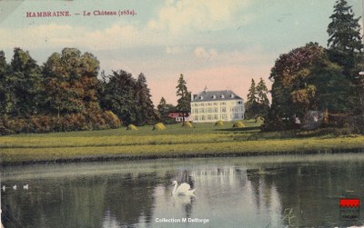 Cortil-Wodon Hambraine - Le château (1652) (c)