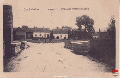 Cortil-Wodon - La place Route de Noville-les-Bois