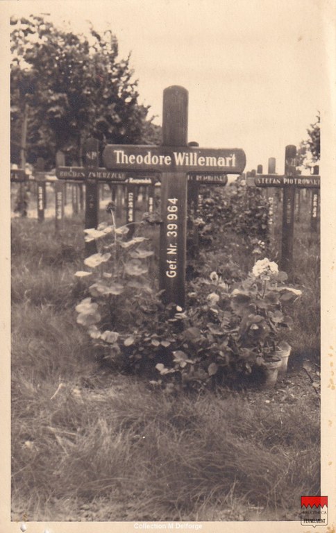 Cortil-Wodon - Tombe de Théodore Willemart en Allemagne