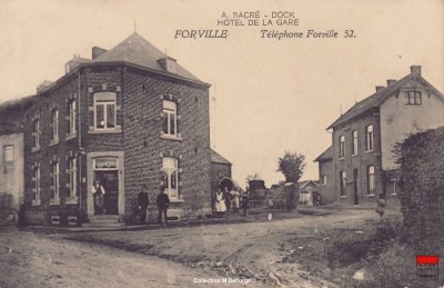 Forville - A. Sacré-Dock Hôtel de la Gare