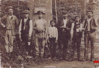 Franc-Waret - Bûcherons au bois