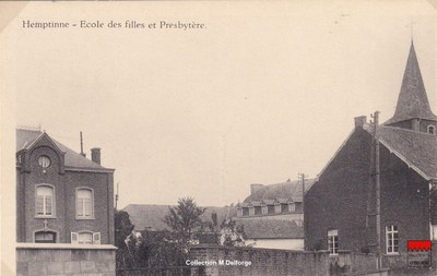 Hemptinne - Ecole des filles et presbytère