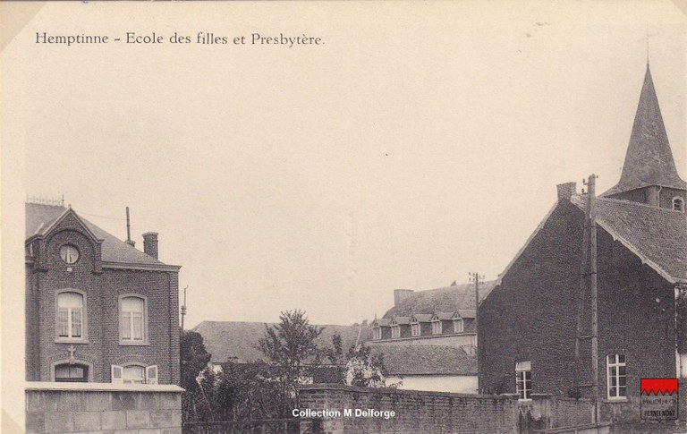 Hemptinne - Ecole des filles et presbytère