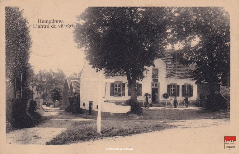Hemptinne - L'entrée du village