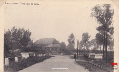 Hemptinne - Vue vers la gare