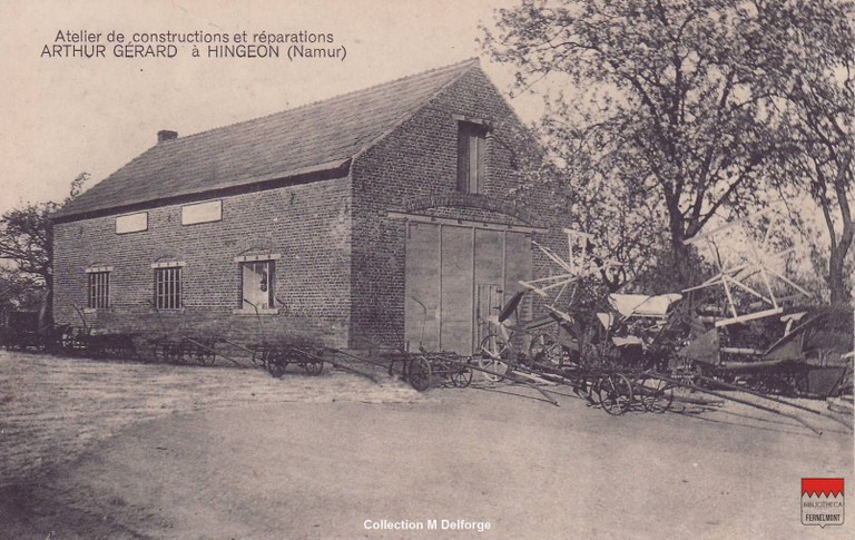 Hingeon - Atelier de constructions et réparations Arthur Gérard