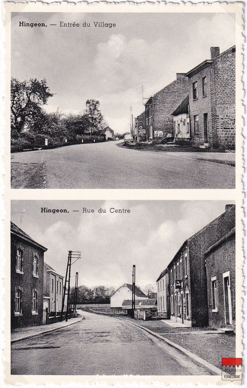 Hingeon - Entrée du village / Rue du Centre