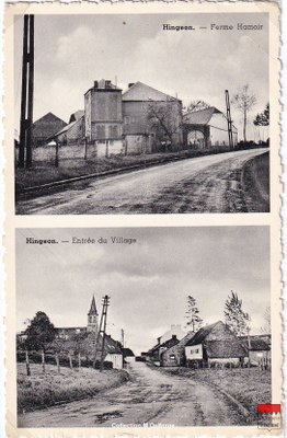 Hingeon - Ferme Hamoir / Entrée du Village