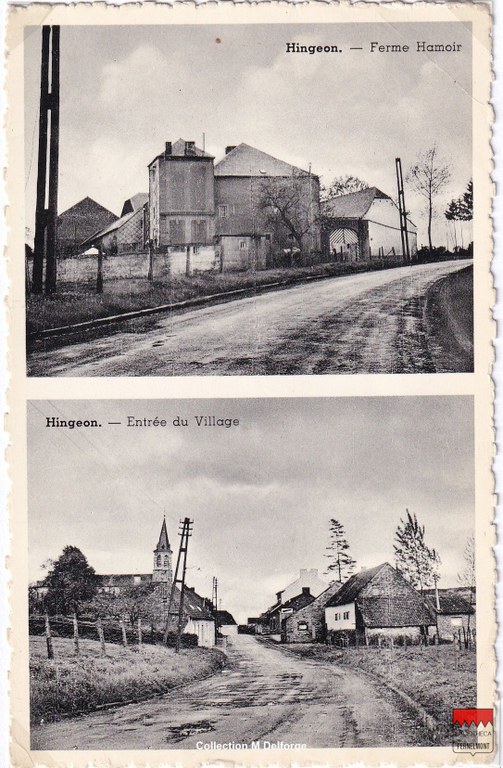 Hingeon - Ferme Hamoir / Entrée du Village