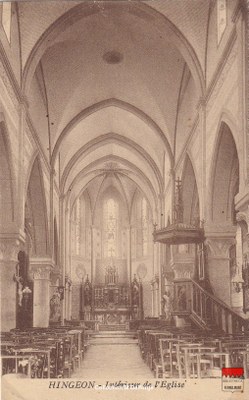 Hingeon - Intérieur de l'église