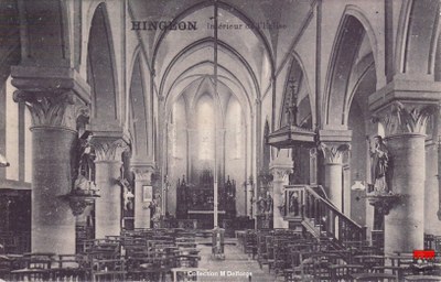 Hingeon - Intérieur de l'église