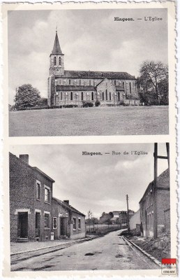 Hingeon - L'Eglise / Rue de l'Eglise