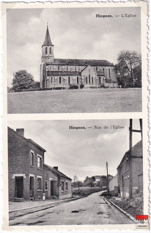 Hingeon - L'Eglise / Rue de l'Eglise