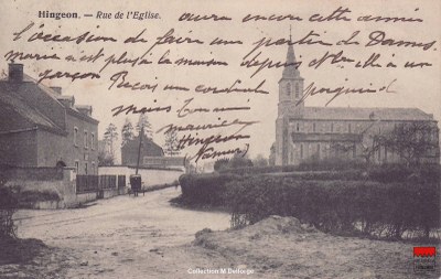 Hingeon - Rue de l'église