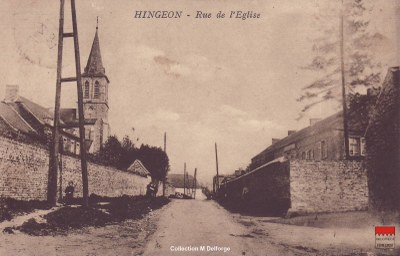 Hingeon - Rue de l'église