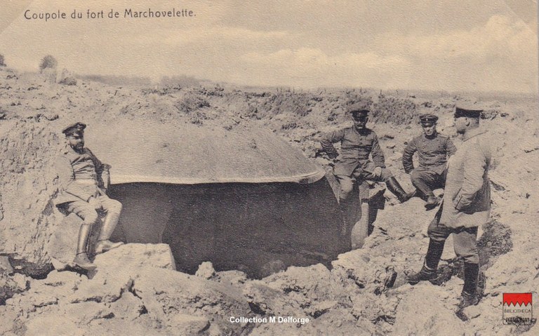 Marchovelette - Fort  Coupole du fort