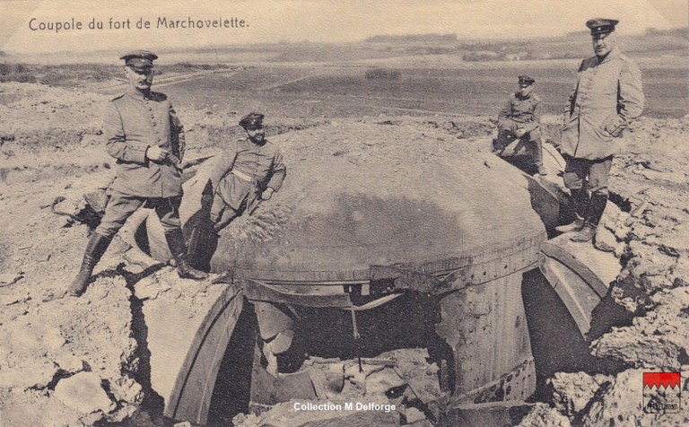 Marchovelette - Fort  Coupole du fort
