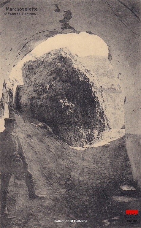 Marchovelette - Fort  Poterne d'entrée
