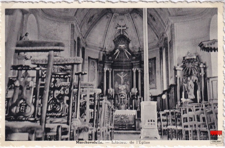 Marchovelette - Intérieur de l'église