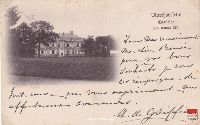 Marchovelette - Le château
