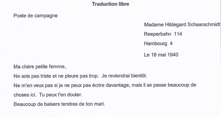 Marchovelette - Rue du Calvaire  Traduction