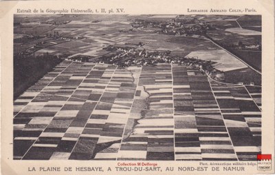 Noville-les-Bois Sart d'Avril - La plaine de Hesbaye, au Trou-du-Sart, au nord-est de Namur