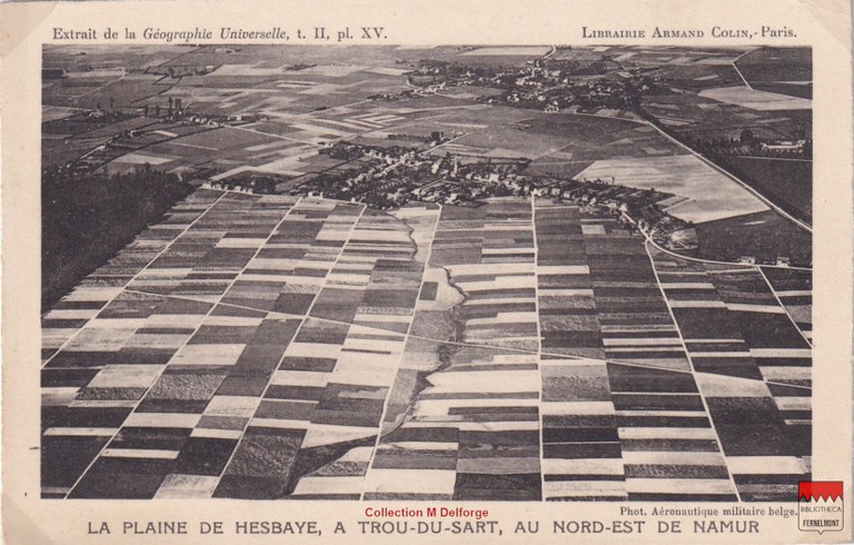 Noville-les-Bois Sart d'Avril - La plaine de Hesbaye, au Trou-du-Sart, au nord-est de Namur