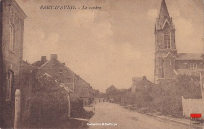 Noville-les-Bois Sart d'Avril - Le centre