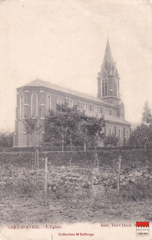 Noville-les-Bois Sart d'Avril - L'église