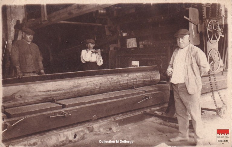 Noville-les-Bois Sart d'Avril - Scierie Hanchir Intérieur