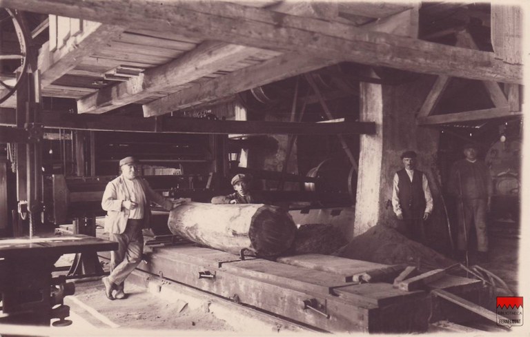 Noville-les-Bois Sart d'Avril - Scierie Hanchir  Intérieur