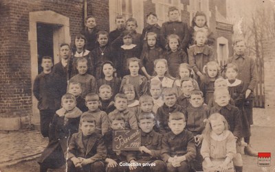 Bierwart - Classe de l'école communale 1922