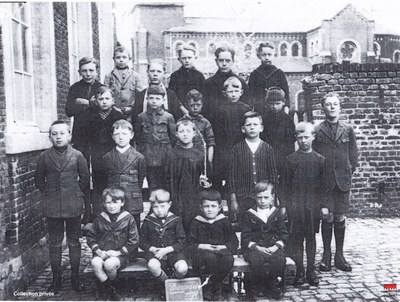 Bierwart - Classe des garçons de l'école communale 1928