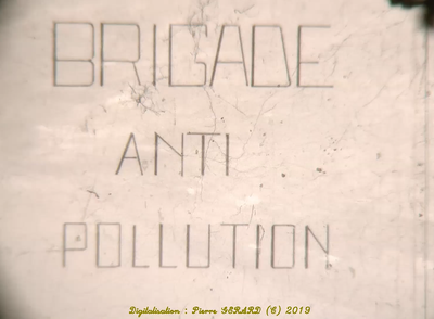Franc-Waret - Ecole primaire 1973-1974  La Brigade Anti Pollution
