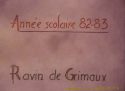 Franc-Waret - Ecole primaire 1982-1983
