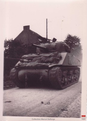 Rue de Tillier - Char Sherman M4A3 (75mm)