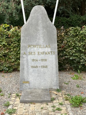 Pontillas à ses enfants 1914-1918 1940-1945